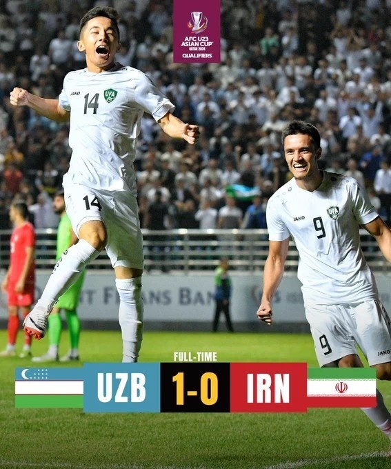 0-1！伊朗国奥爆冷无缘U23亚洲杯，被中国挤到第5，纪律分劣势出局